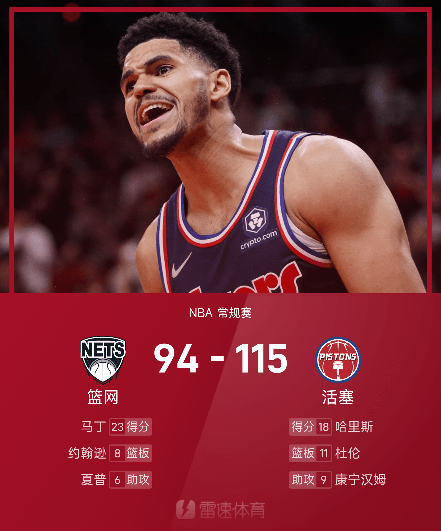 AYX爱游戏体育平台篮网核心球员伤退，球队未来走势成疑，这么质量类别积分专业.的简单介绍